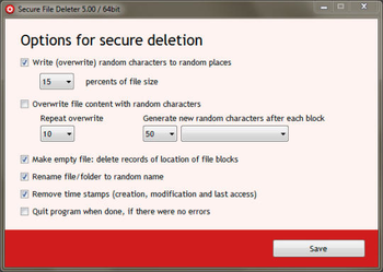 Secure File Deleter screenshot 3