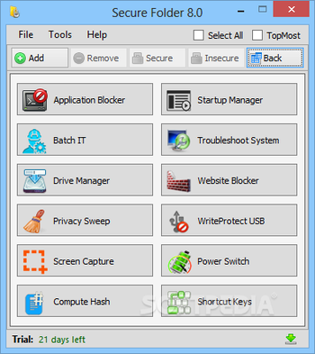 Secure Folder screenshot