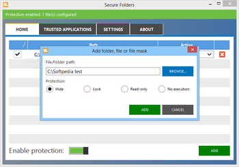 Secure Folders screenshot 2