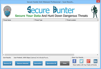 Secure Hunter Anti-Malware Professional screenshot 3