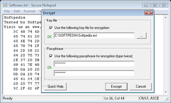 Secure Notepad screenshot 3