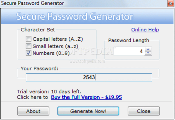 Secure Password Generator screenshot 2