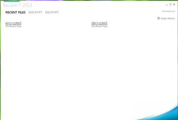 Secure-T 2013 screenshot