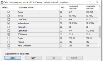 Secure Updater screenshot