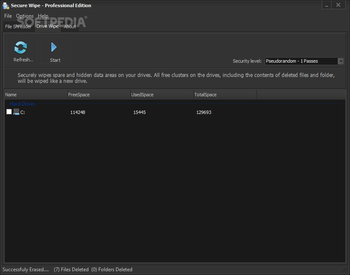 Secure Wipe screenshot 2