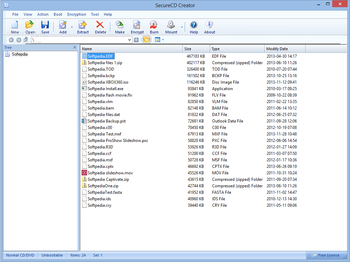 SecureCD Creator screenshot
