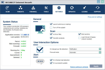 Securecy Internet Security screenshot 3