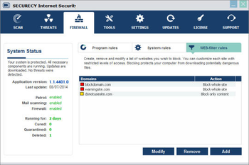 Securecy Internet Security screenshot 5