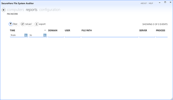 SecureHero File System Auditor screenshot 2