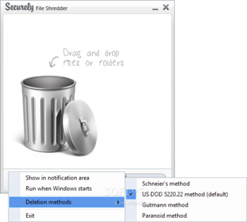 Securely File Shredder screenshot 2