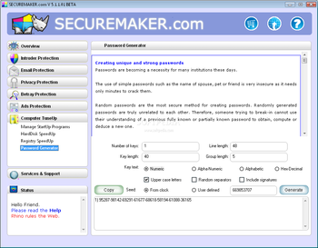 SECUREMAKER.com screenshot 2