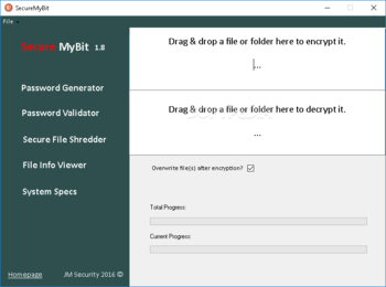 SecureMyBit screenshot