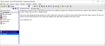 SecureNote screenshot