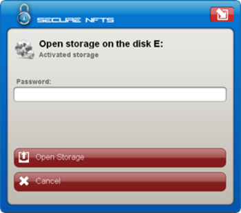 SecureNTFS screenshot