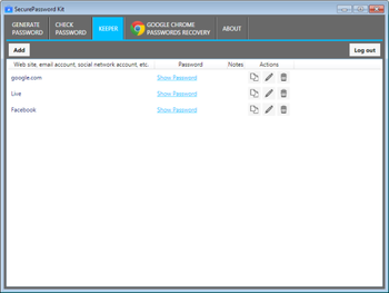 SecurePassword Kit screenshot 3