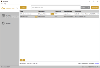 SecureSafe screenshot