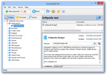 SecureSafe Pro screenshot