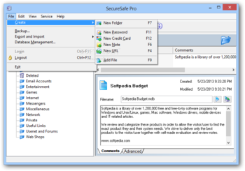 SecureSafe Pro screenshot 2