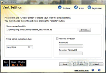 SecureShare screenshot 2