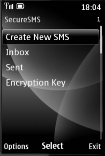 SecureSMS screenshot 2