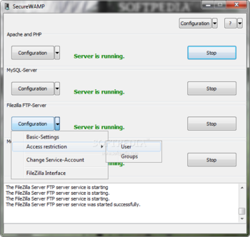 SecureWAMP screenshot 4