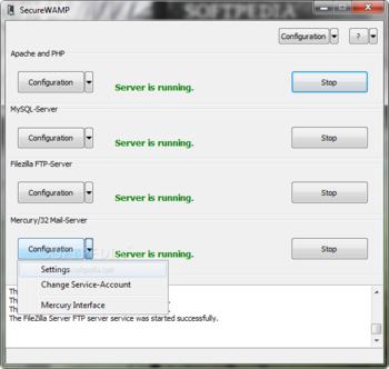SecureWAMP screenshot 5