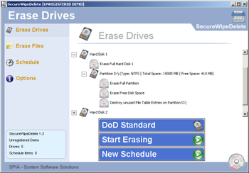 SecureWipeDelete screenshot