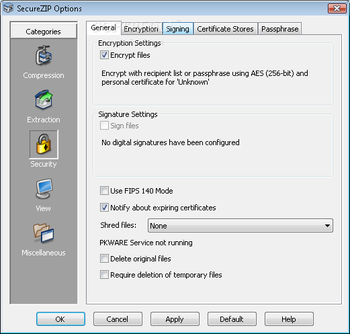 SecureZIP screenshot 11