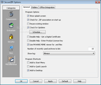 SecureZIP screenshot 16