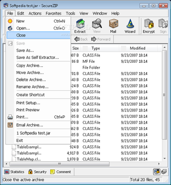 SecureZIP screenshot 2