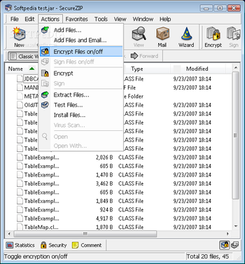 SecureZIP screenshot 3