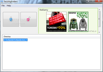 SecuringFolders screenshot