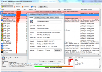 Security Task Manager screenshot 3