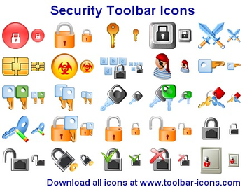 Security Toolbar Icons screenshot 3