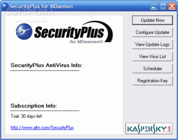 SecurityPlus for MDaemon screenshot