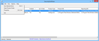 SecuritySoftView screenshot 2