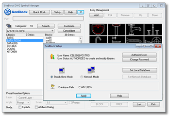 SeeBlock DWG Symbol Manager screenshot 6