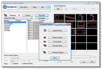 SeeBlock DWG Symbol Manager screenshot 7