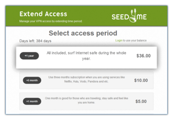 Seed4.Me VPN screenshot 3