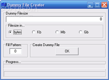 Seedling Dummy File Creator screenshot