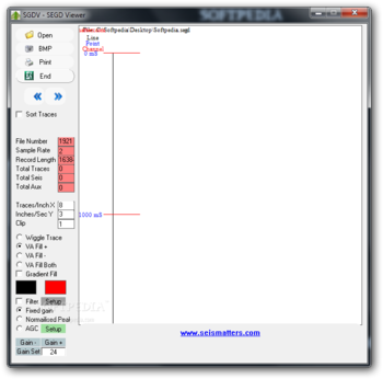 SEGD Viewer screenshot