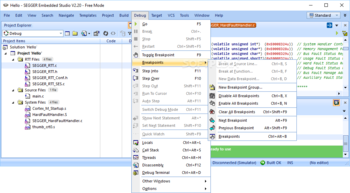 SEGGER Embedded Studio screenshot 10