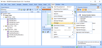 SEGGER Embedded Studio screenshot 13