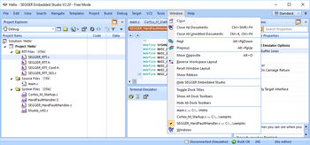 SEGGER Embedded Studio screenshot 14