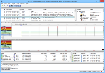 SEGGER SystemView Portable screenshot