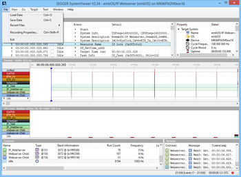 SEGGER SystemView screenshot 2