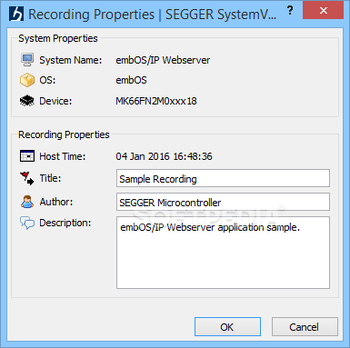 SEGGER SystemView screenshot 7