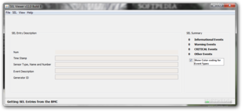 SEL Viewer screenshot