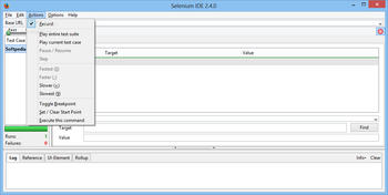 Selenium IDE screenshot 3