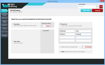 Self Test Training - ACI 3I0-010 Exam screenshot 2